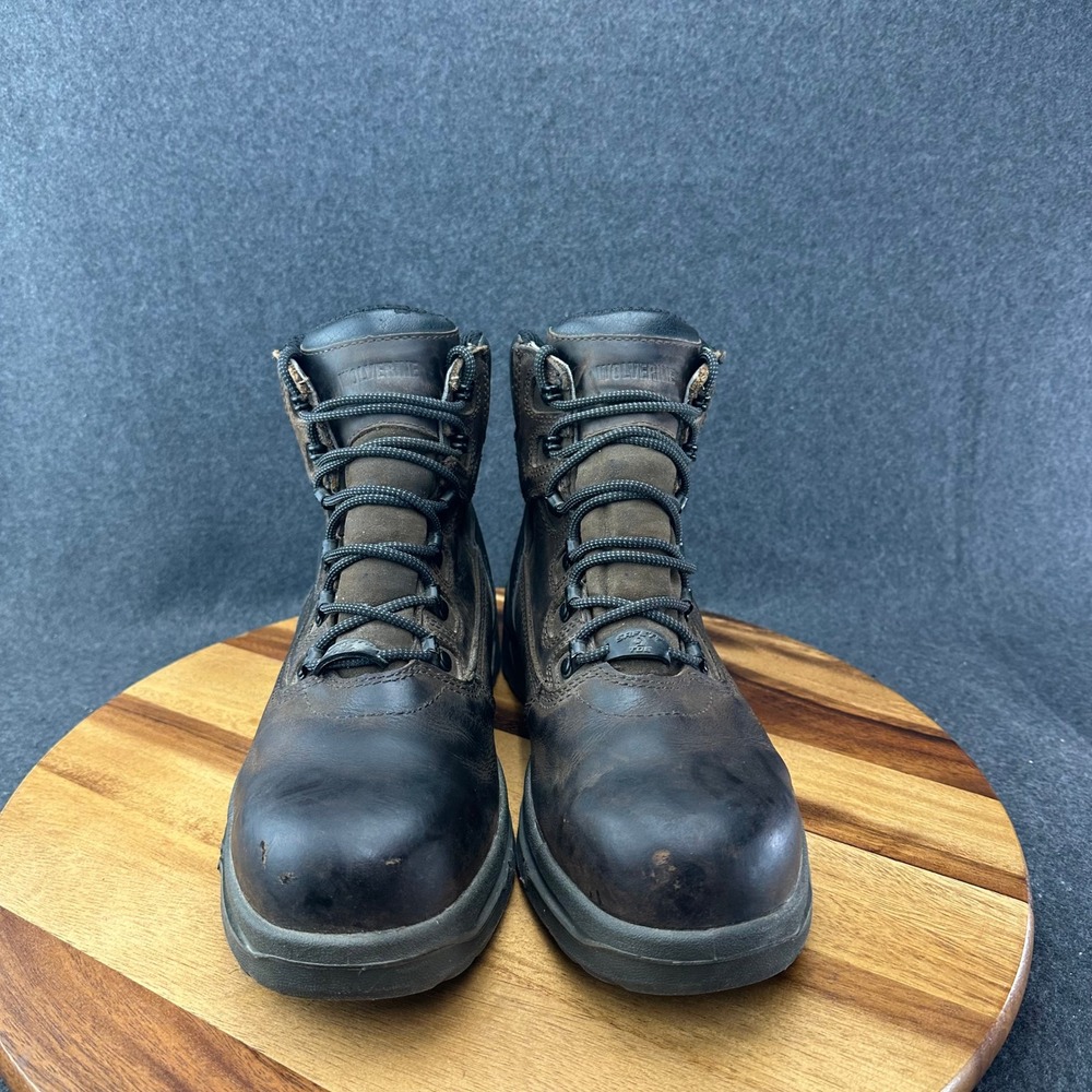 Wolverine I-90 DURASHOCKS W10873 Men's Comp-Toe Work Boot Brown US Size 11.5 - Picture 4 of 12